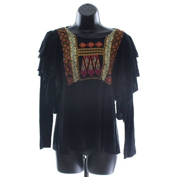 Free People La Cienega BOHO Blouse - Picture 3 of 4